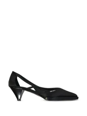 Miu Miu バックル スリングパンプス | ブラック | FARFETCH JP