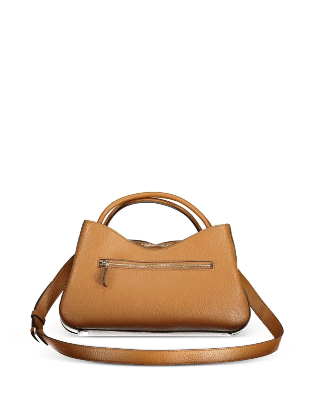 GUESS USA Shopper met hangslot en textuur Beige
