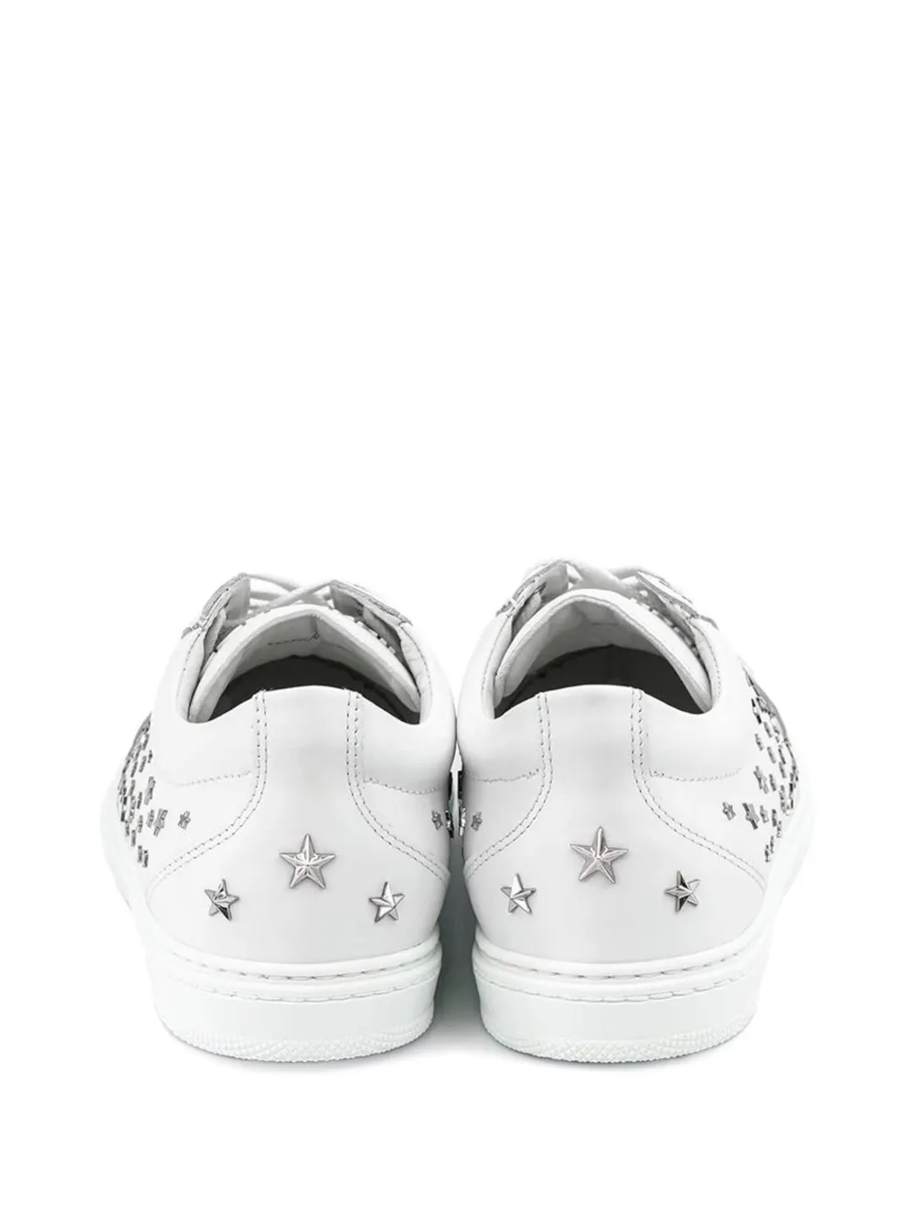 Jimmy Choo star-studded sneakers Wit