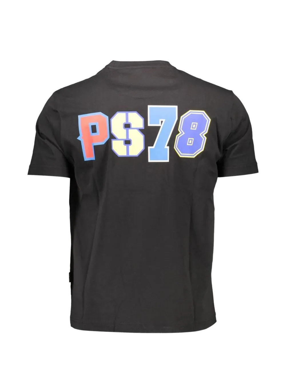 Plein Sport Katoenen T-shirt met logoprint Zwart