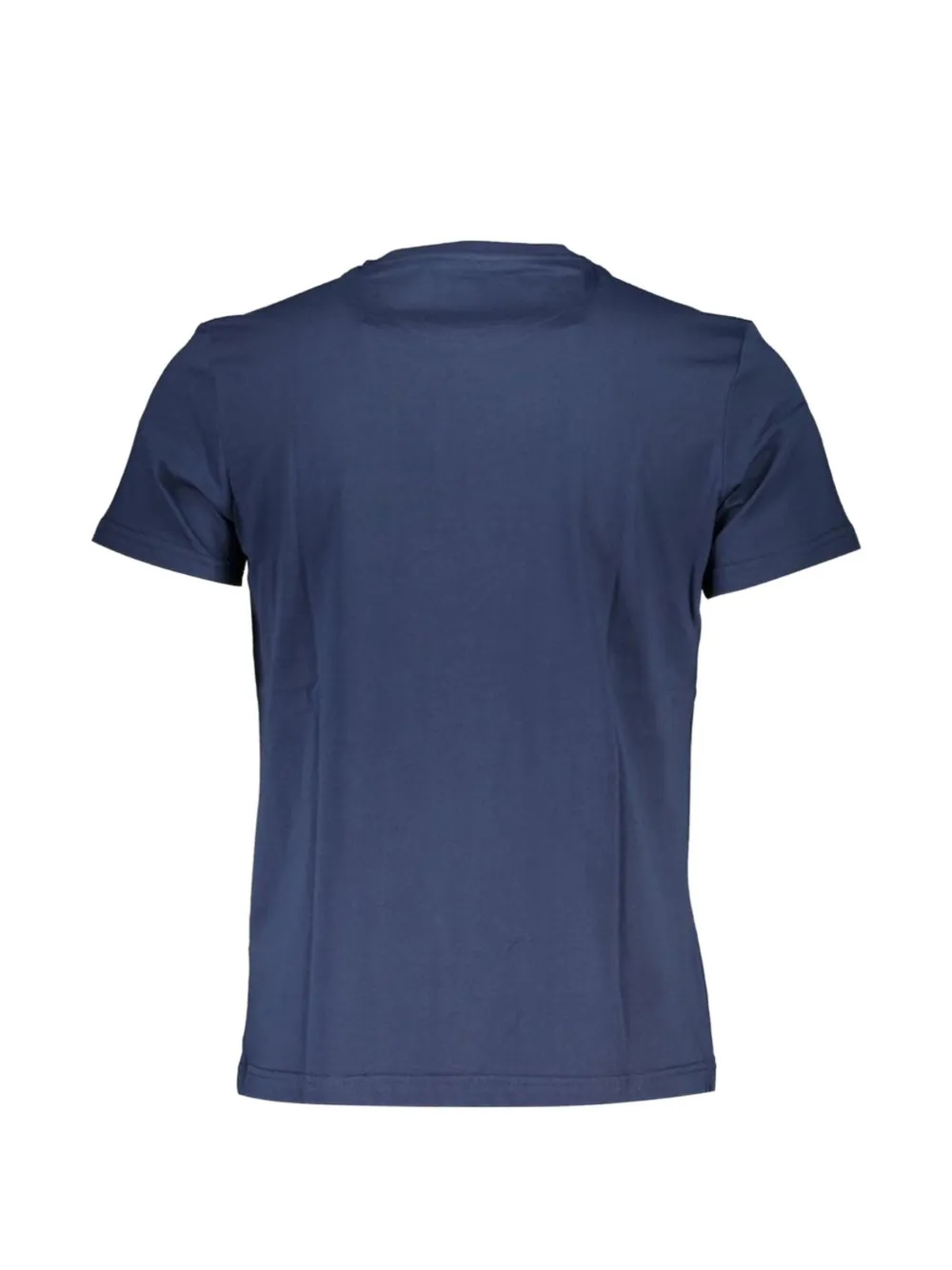 La Martina T-shirt met logoprint Blauw