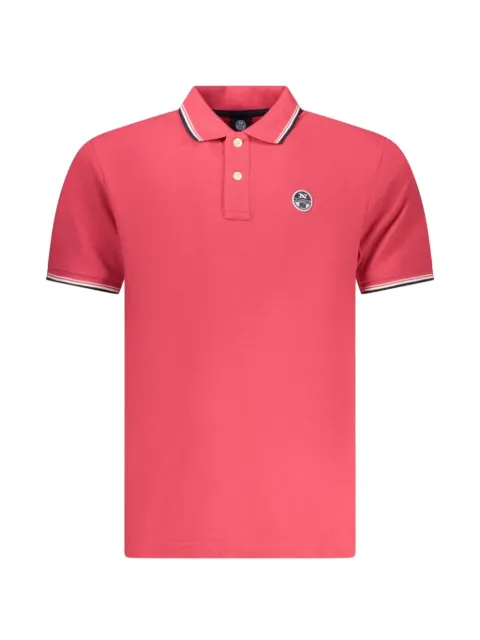 North Sails tipped piqué polo shirt