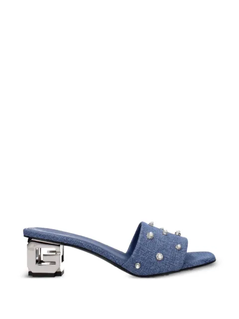 Givenchy G Cube stud-embellished heeled sandals