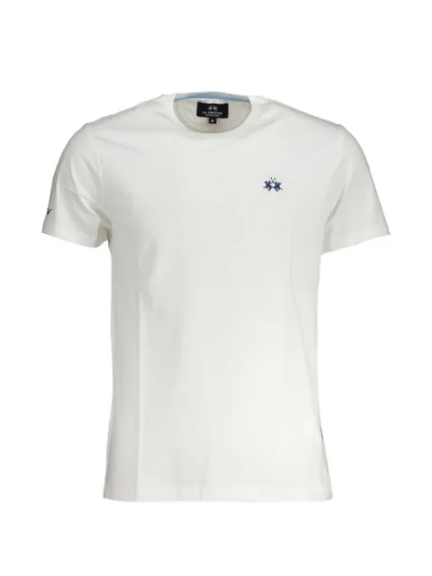 La Martina Serge logo-embroidered cotton T-shirt