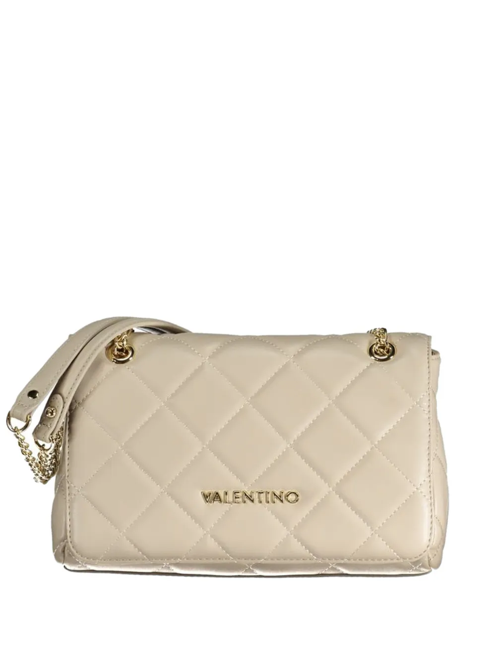 MARIO VALENTINO quilted leather shoulder bag - Toni neutri