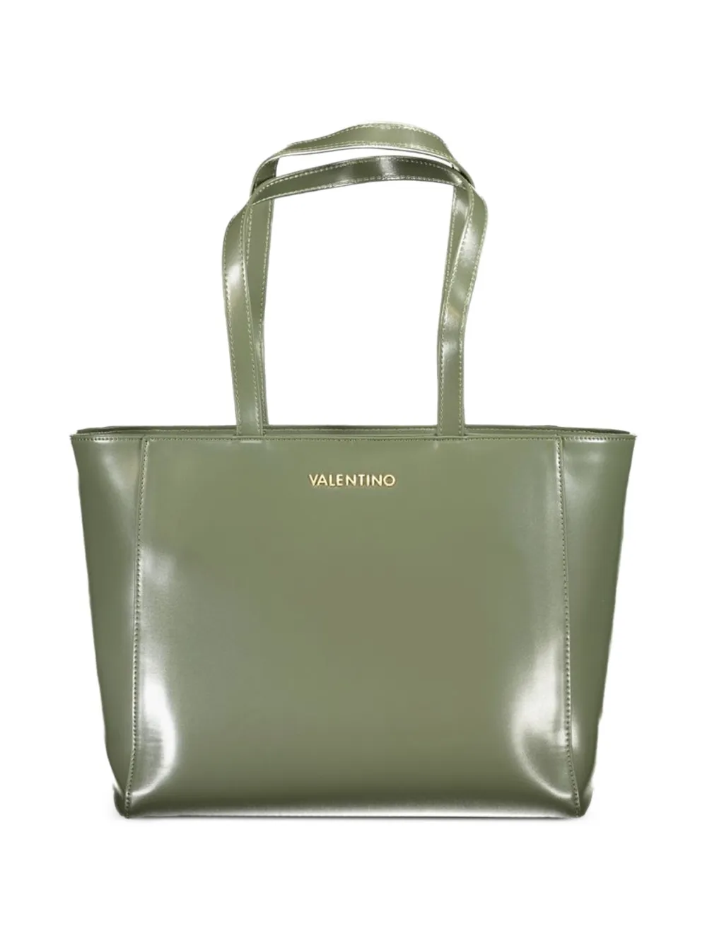 MARIO VALENTINO logo-lettering tote bag