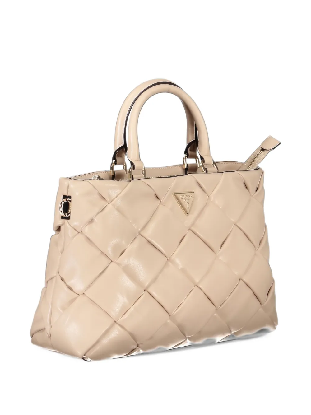 GUESS USA Rhea geweven shopper Beige