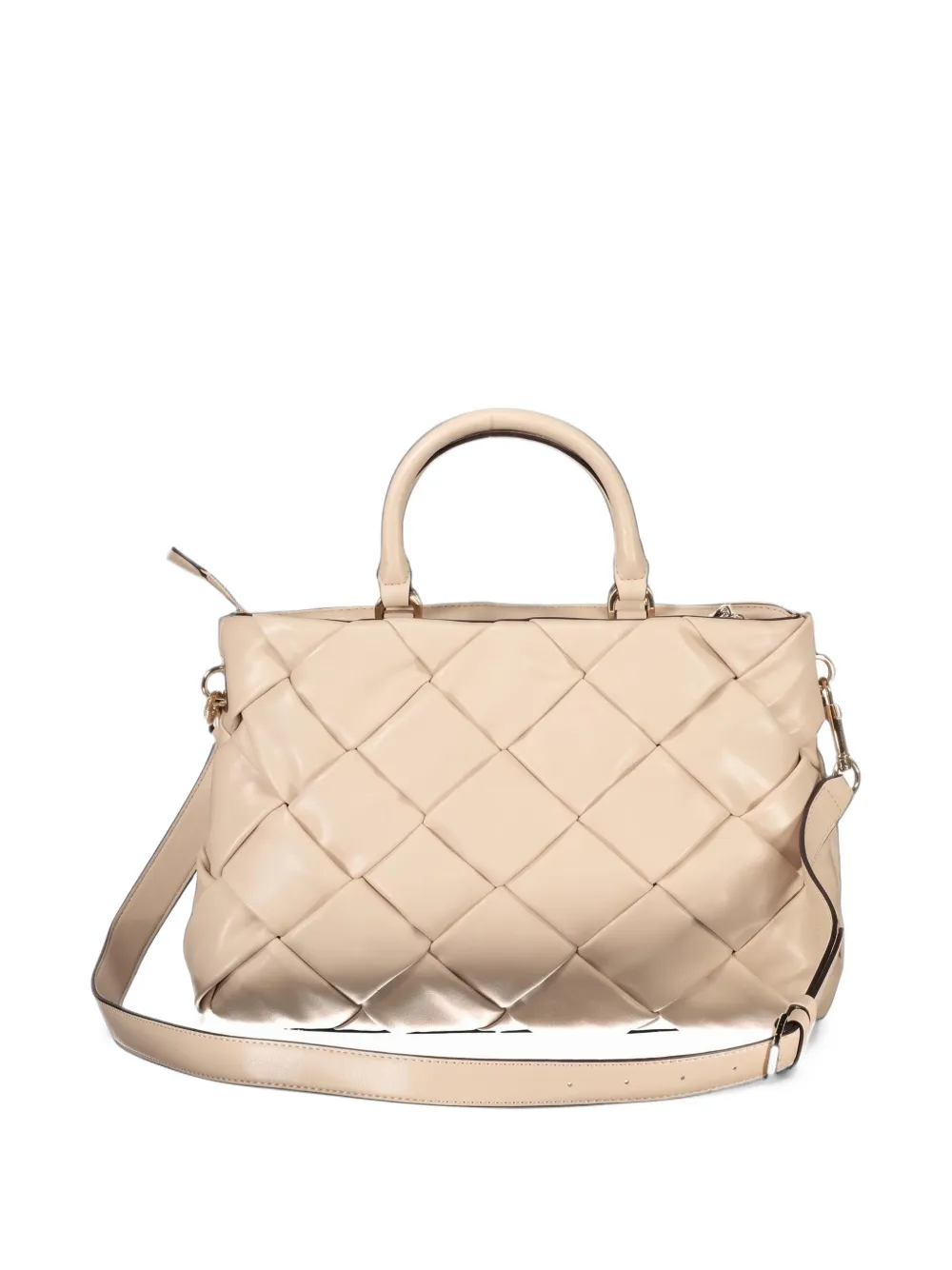GUESS USA Rhea geweven shopper Beige