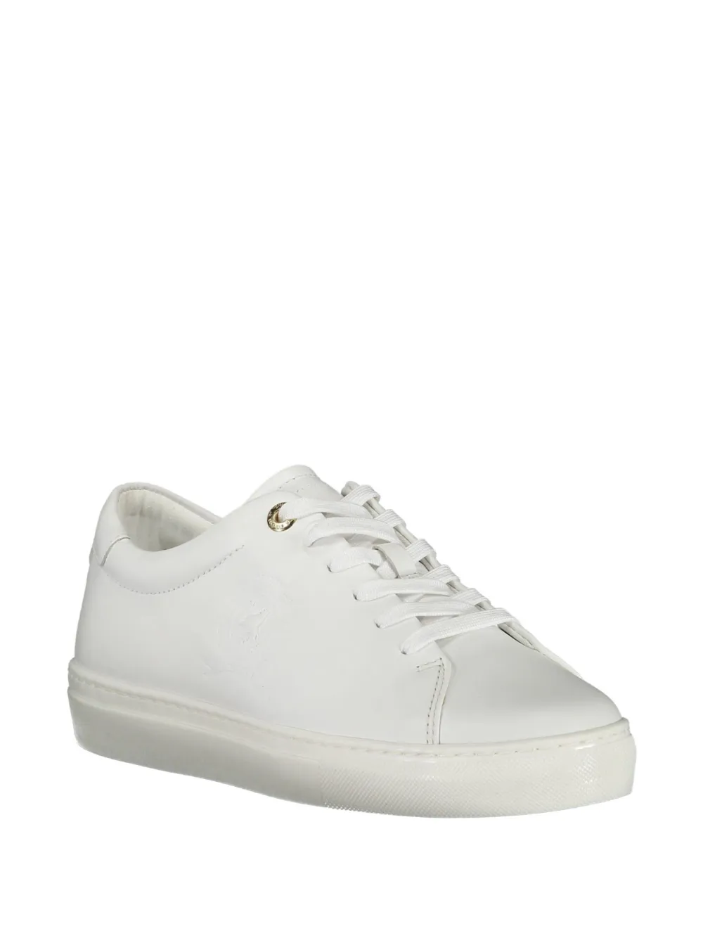 Tommy Hilfiger logo-embossed sneakers Wit