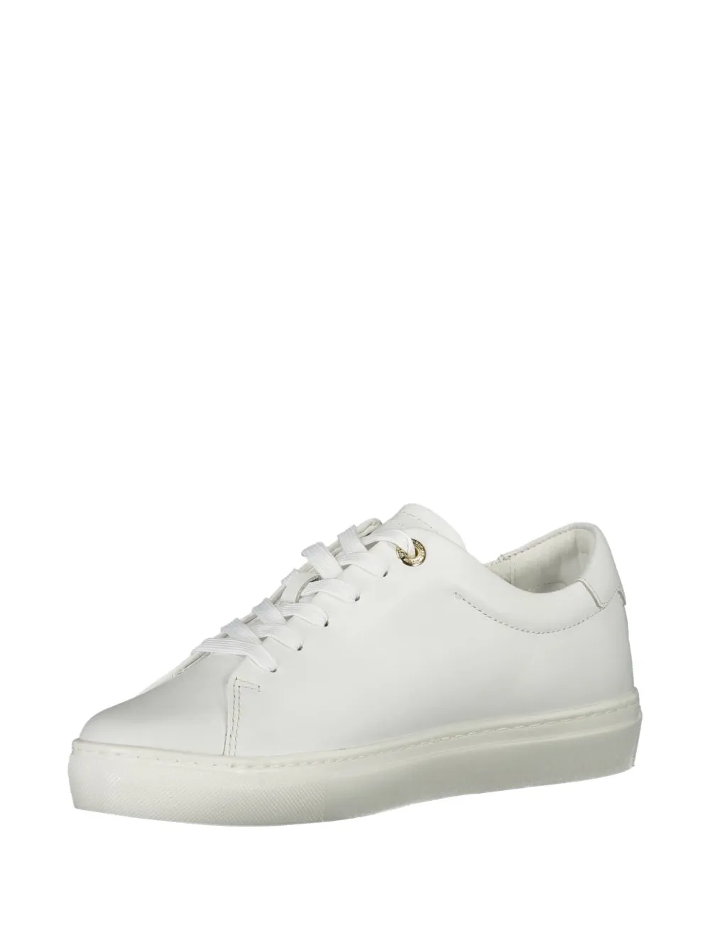 Tommy Hilfiger logo-embossed sneakers Wit