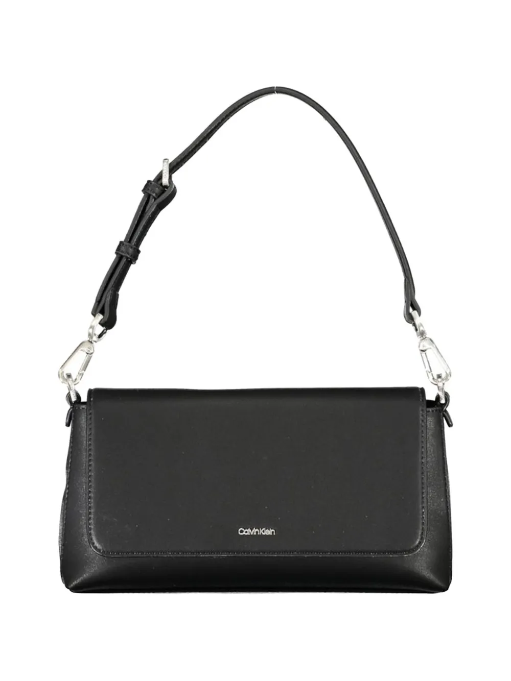 Calvin Klein logo-plaque shoulder bag - Nero