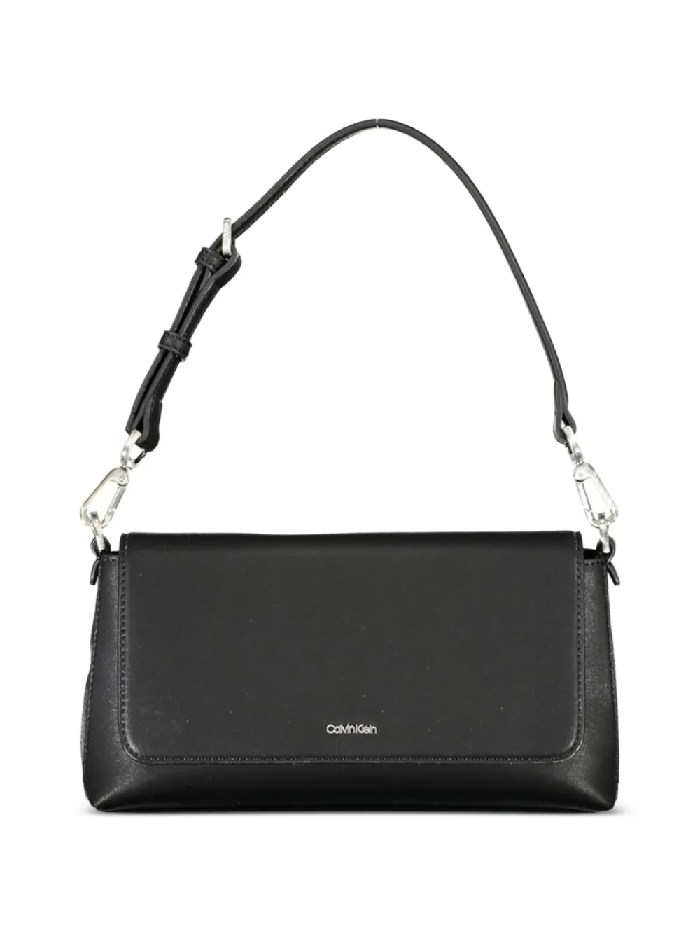 Calvin Klein logo-plaque shoulder bag - Nero