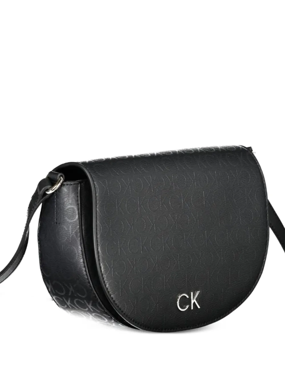 Calvin Klein Monogram schoudertas Zwart