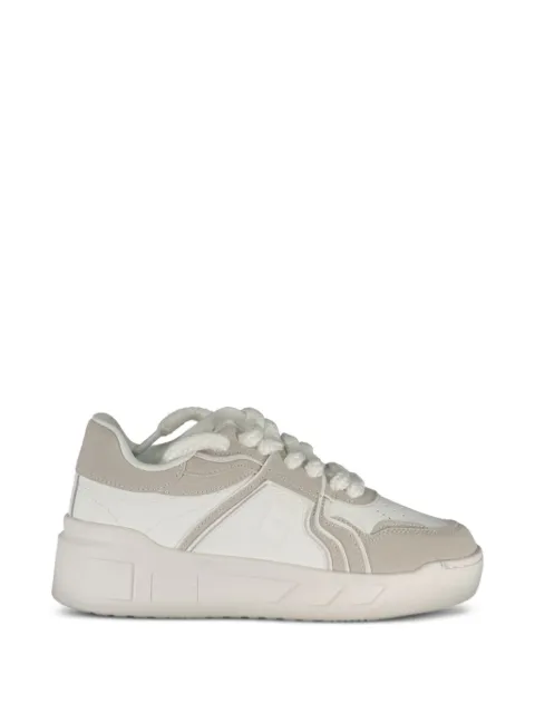 Gaëlle Paris zapatillas con plataforma y paneles de ante