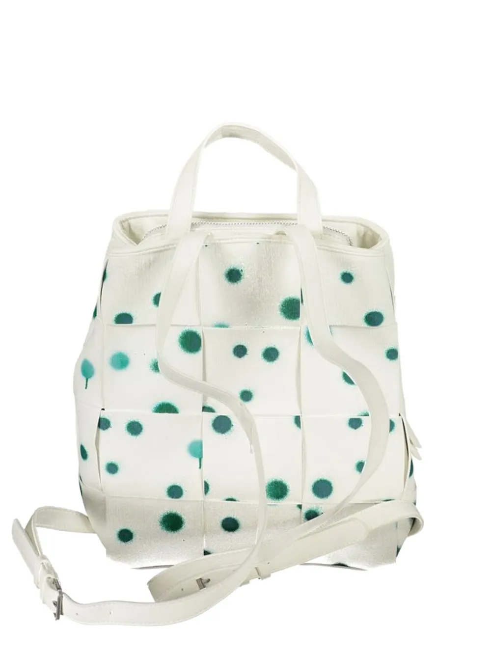 Desigual woven spray-paint backpack - Weiß