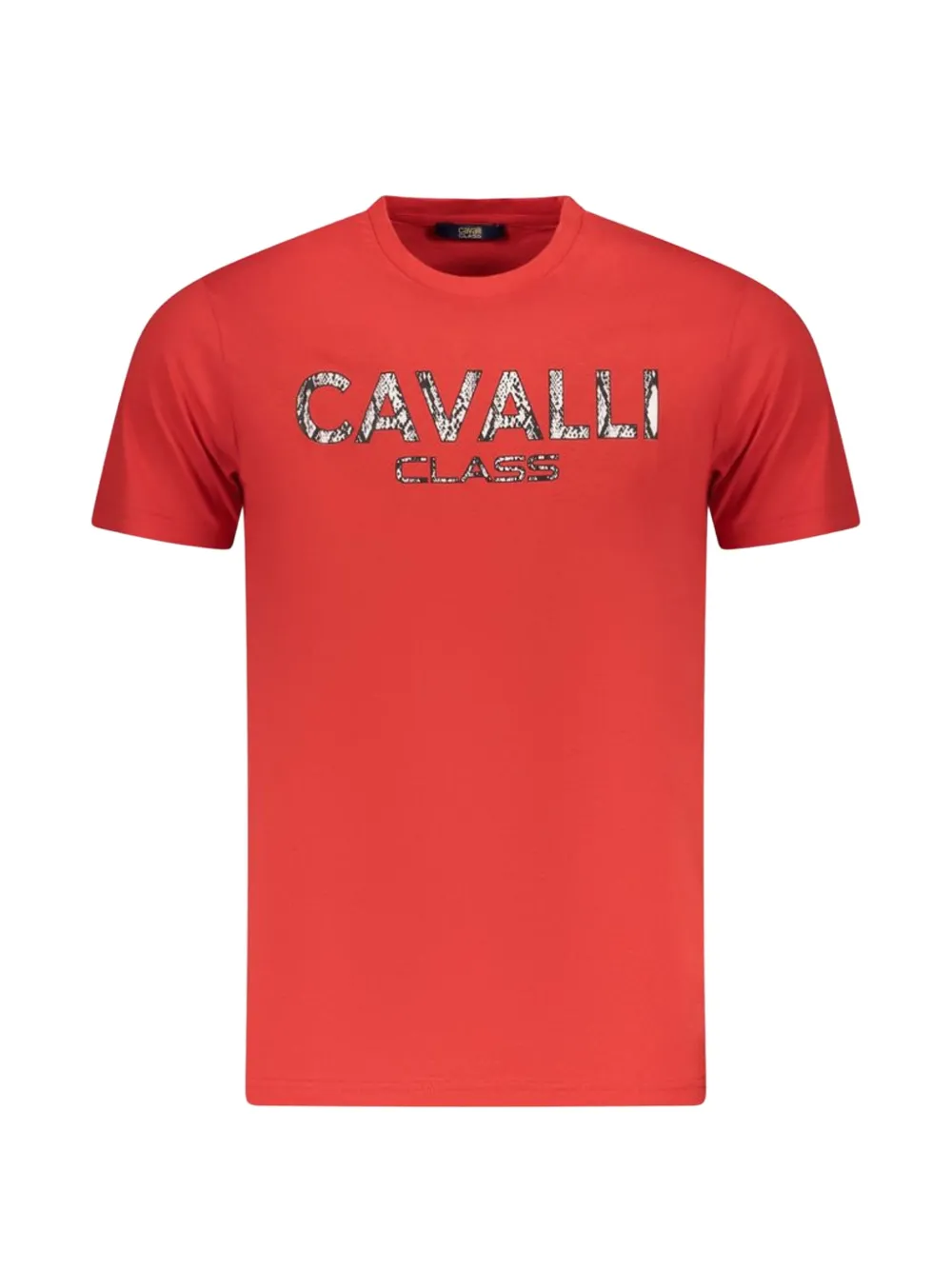 Cavalli Class logo-print T-shirt - Rosso