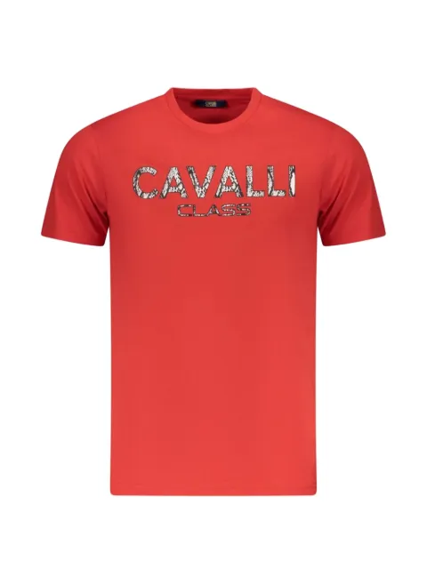 Cavalli Class logo-print T-shirt