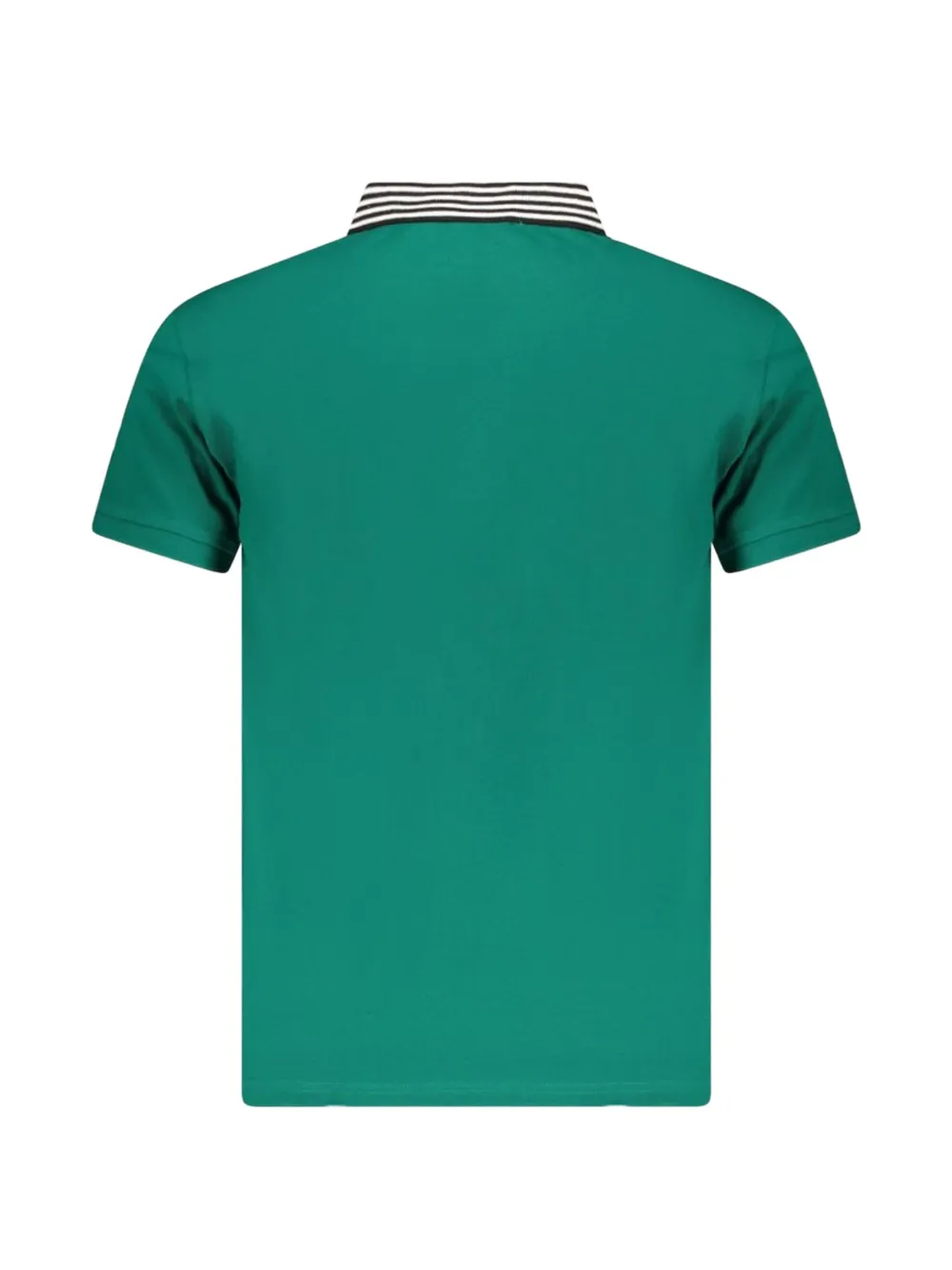 Cavalli Class Poloshirt met gestreepte kraag Groen