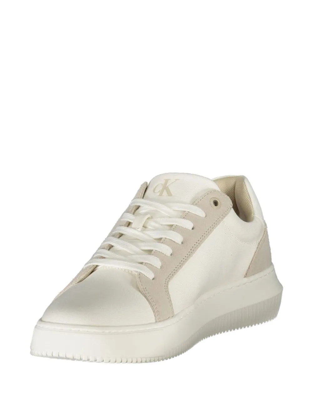 Calvin Klein panelled sneakers Beige