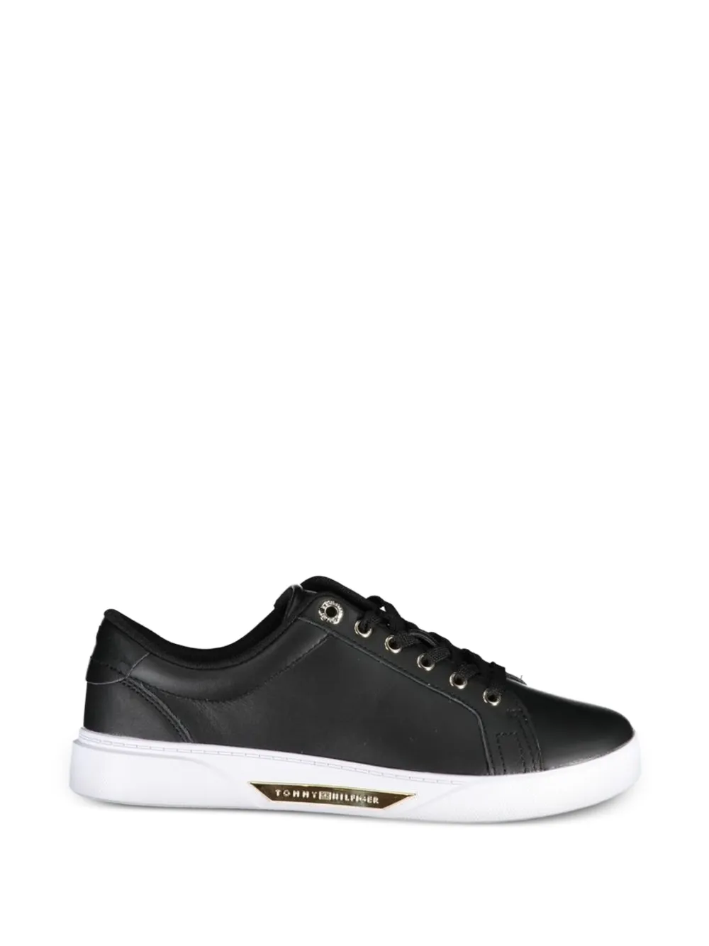 Tommy Hilfiger logo-plaque low-top sneakers - Nero