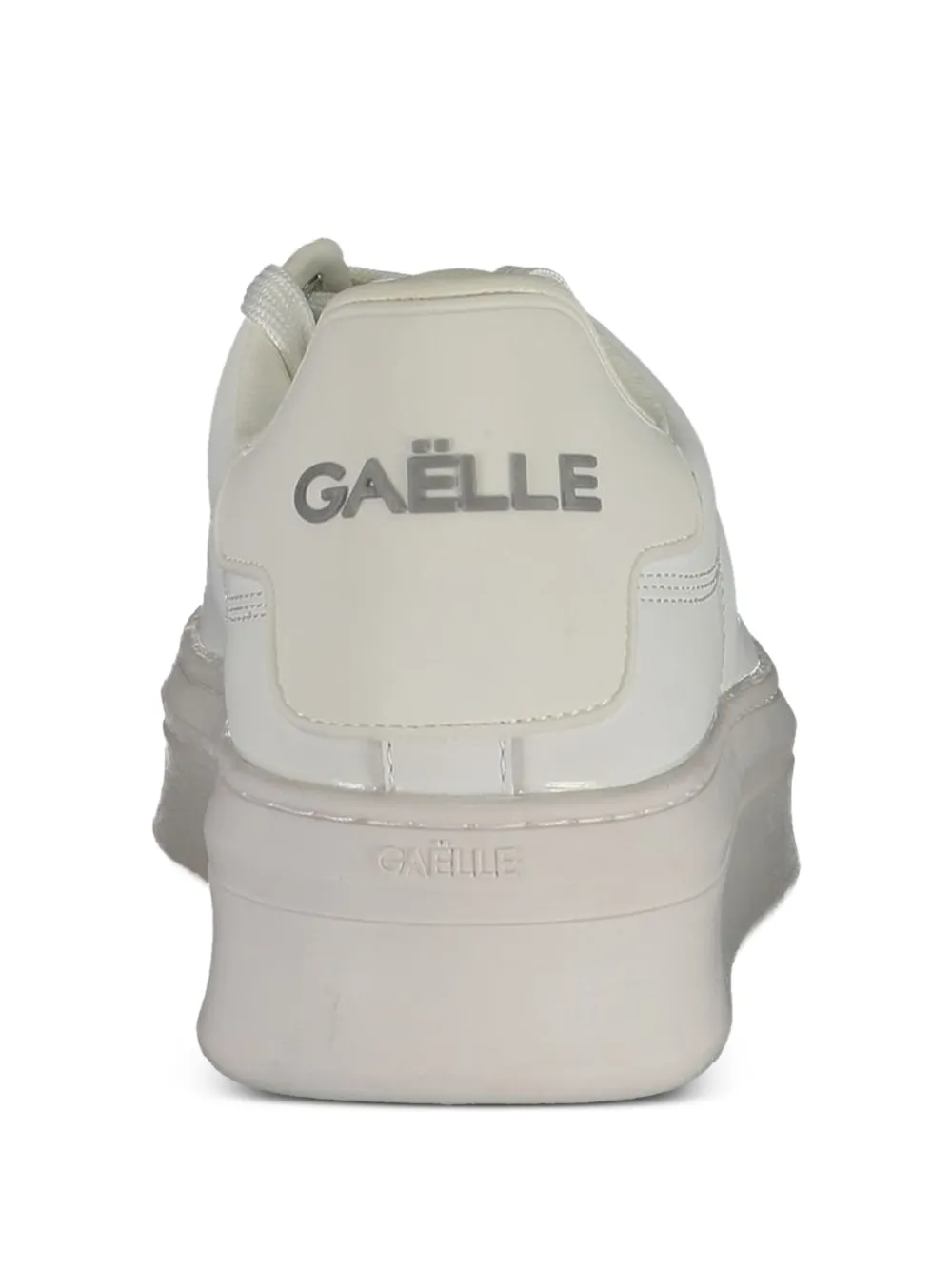 Gaëlle Paris Sneakers met plateauzool Wit
