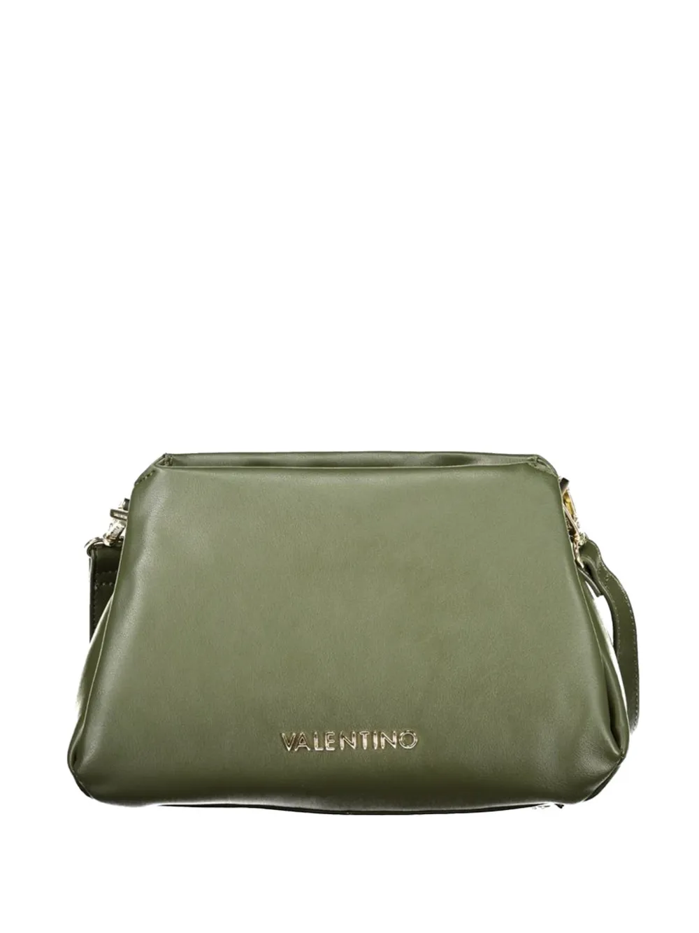 MARIO VALENTINO West logo-lettering shoulder bag - Verde