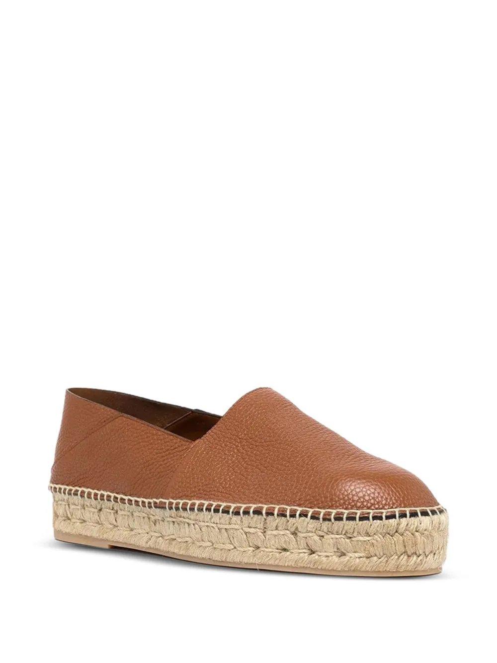 Valentino Garavani round toe espadrilles Beige