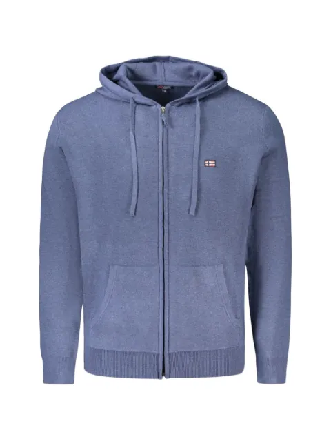 NORWAY 1963 logo-detail zip-up hoodie 