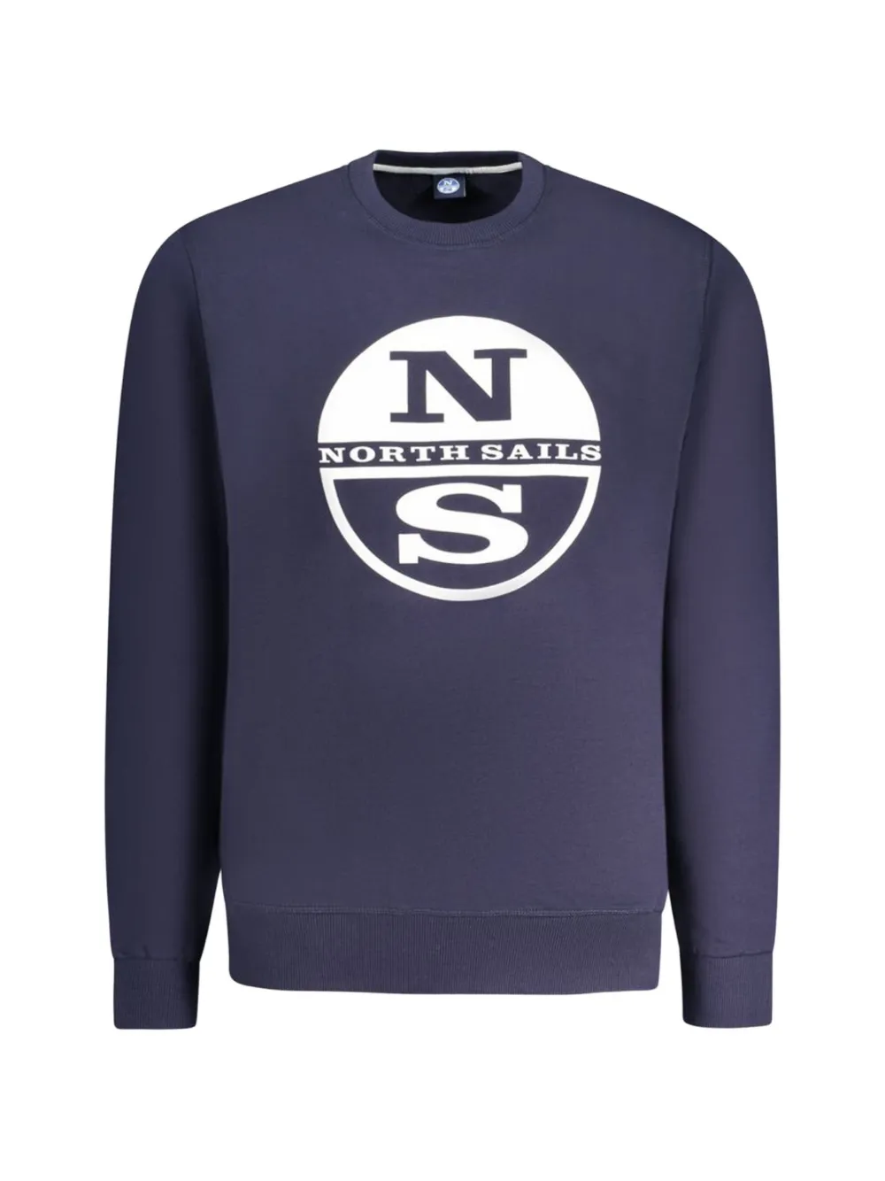 North Sails logo-print crew-neck sweatshirt - Blu