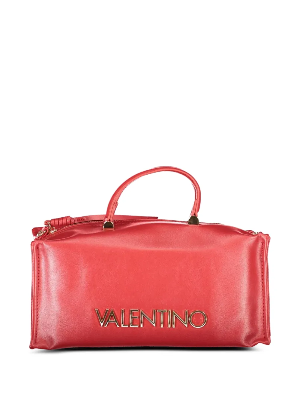 MARIO VALENTINO logo-lettering boxy tote bag
