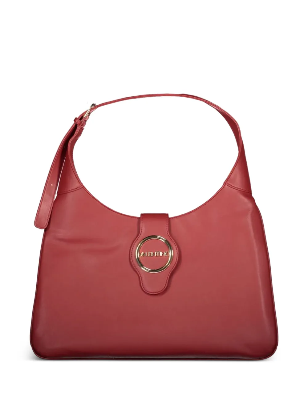 MARIO VALENTINO logo-plaque shoulder-bag - Rosso