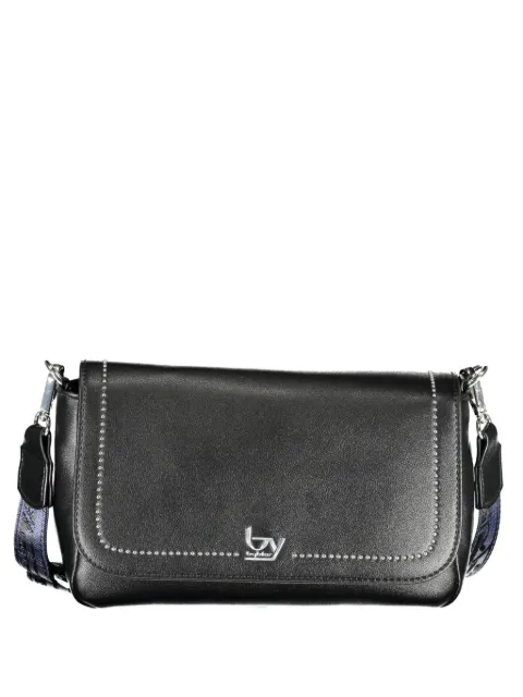 byblos stud-embellished leather shoulder bag