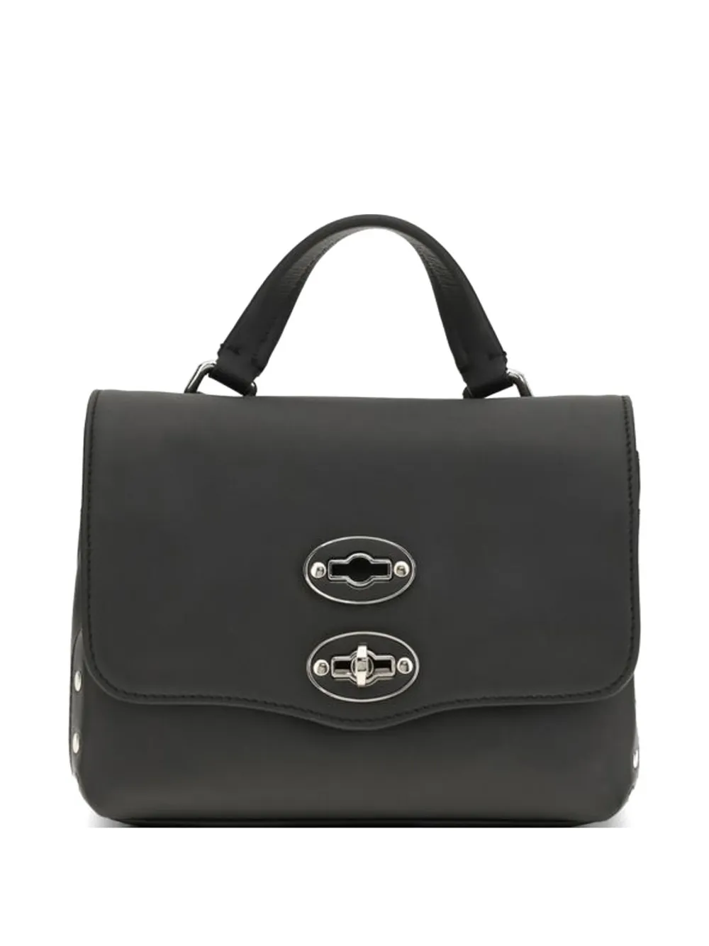 Zanellato Baby Postina stud-embellished tote bag - Nero