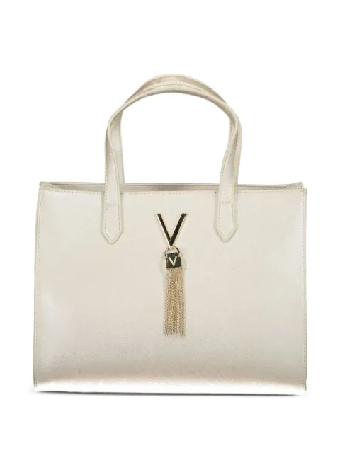 MARIO VALENTINO logo-plaque tote bag