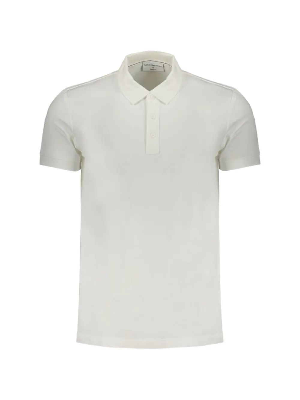Calvin Klein short-sleeve polo shirt - Toni neutri