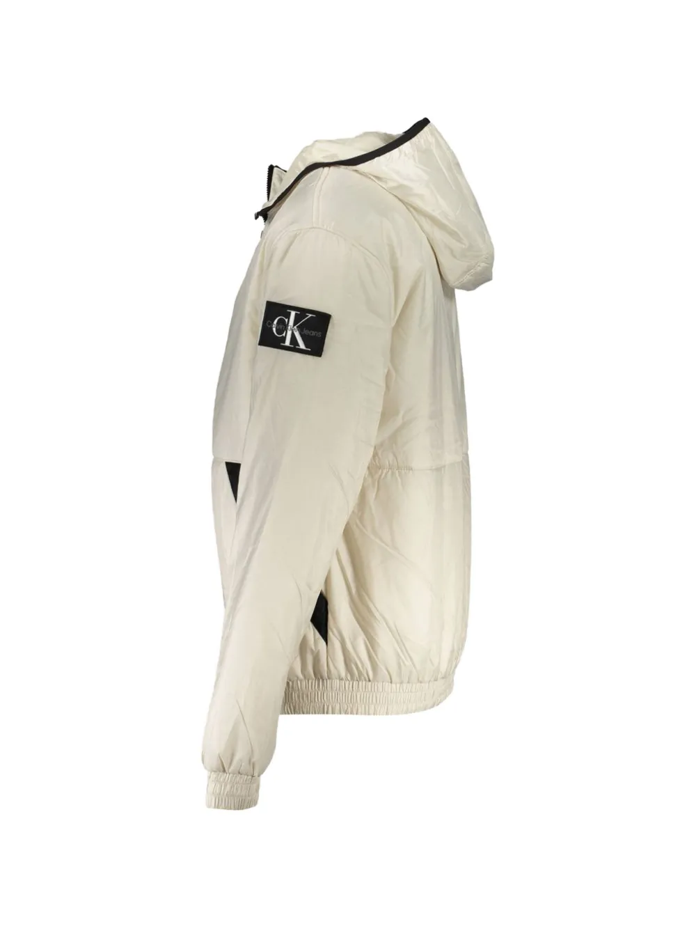 Calvin Klein Donsjack met capuchon Beige