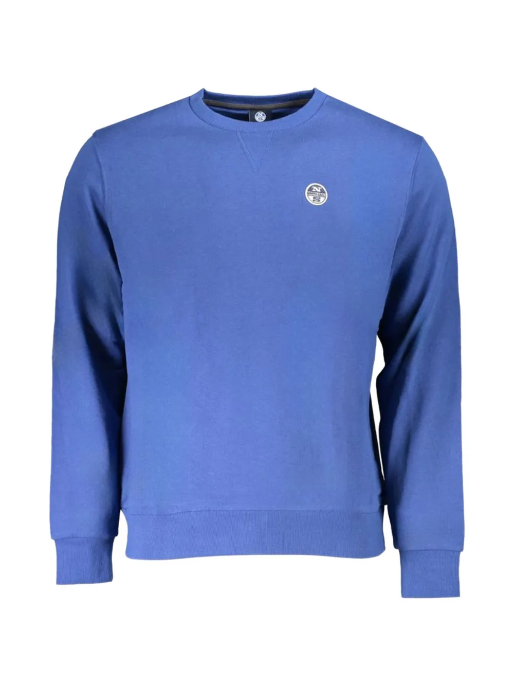 North Sails embroidered-logo crew-neck sweater - Blu