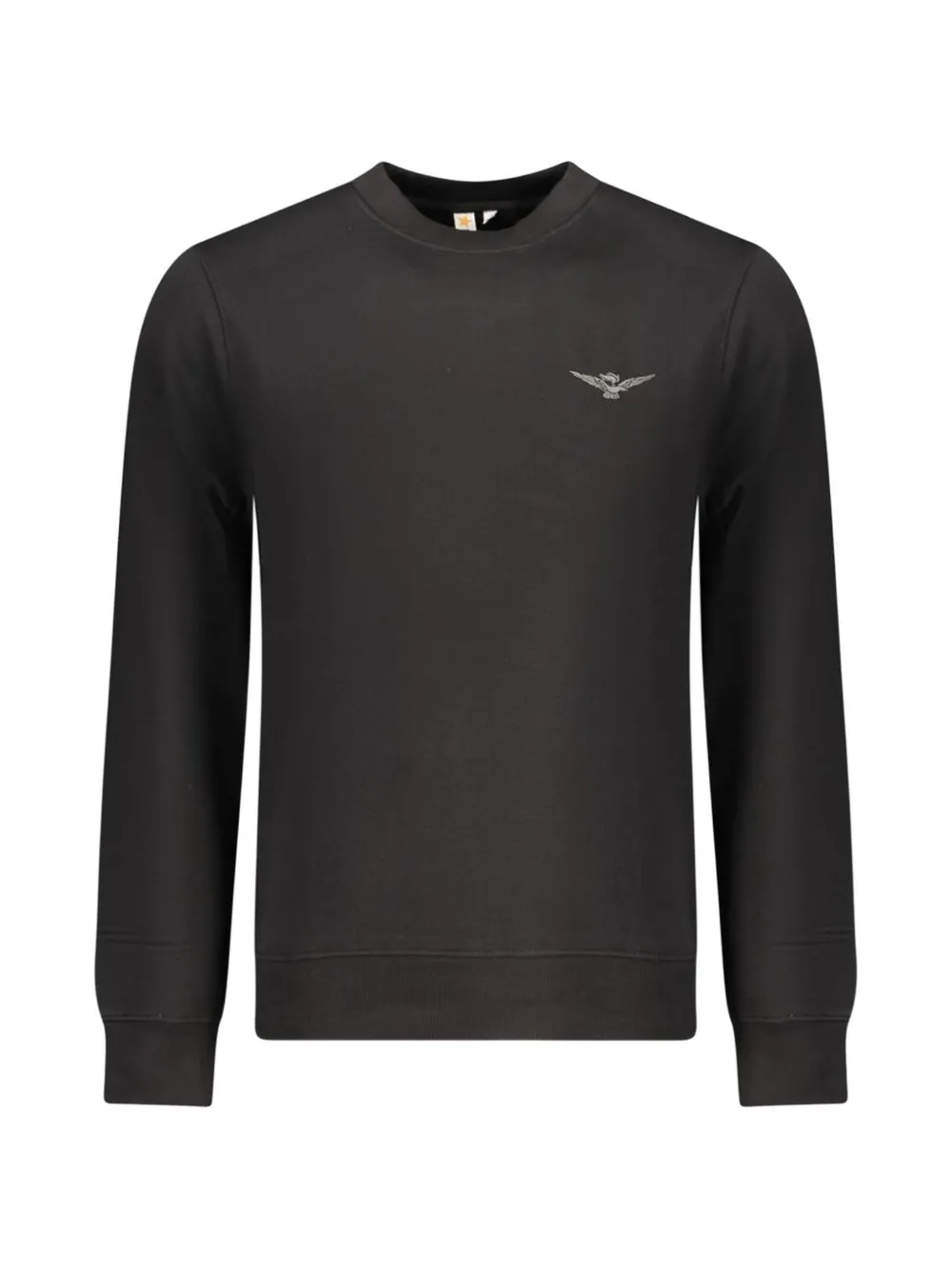 Aeronautica Militare logo-embroidered sweater - Nero