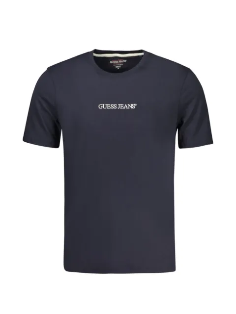 GUESS USA playera de algodón con logo estampado