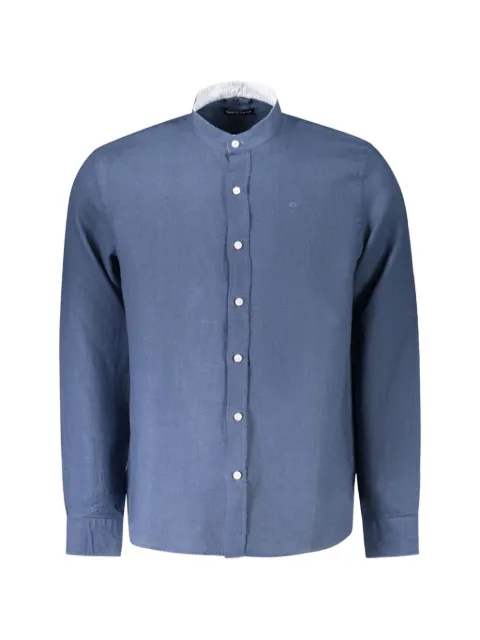 North Sails band-neck linen shirt