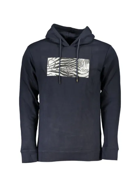 Cavalli Class zebra-print hoodie