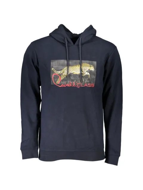 Cavalli Class cheetah-print hoodie