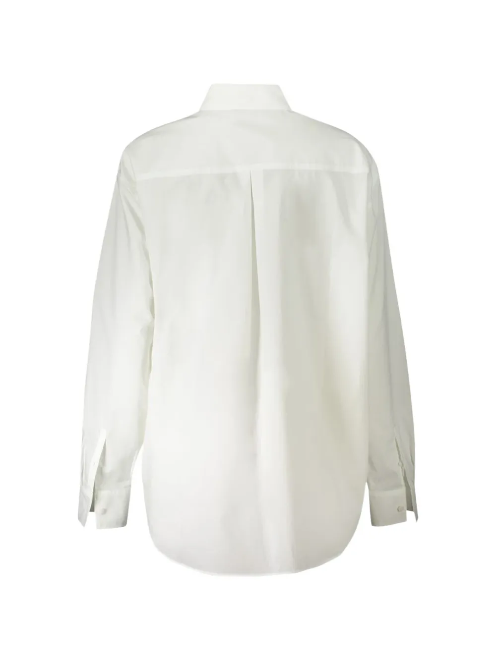 Calvin Klein Overhemd met logopatch Wit