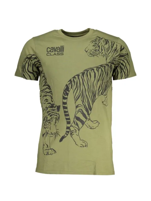 Cavalli Class tiger-print T-shirt