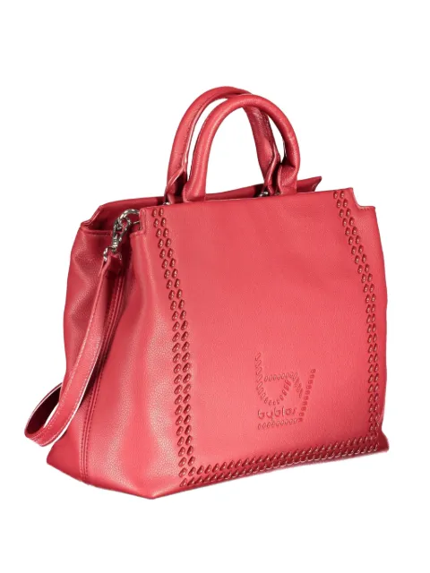 byblos embossed logo-detail tote bag