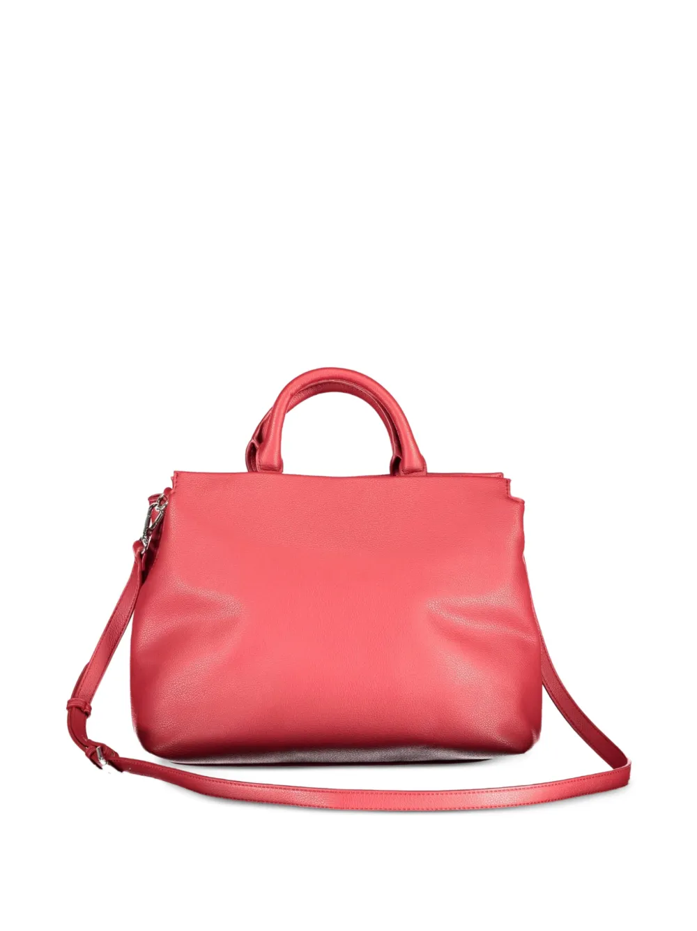 byblos Shopper met logo-reliëf Rood