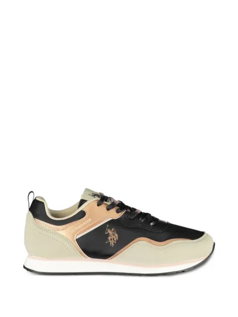 U.S. POLO ASSN. panelled logo-print sneakers