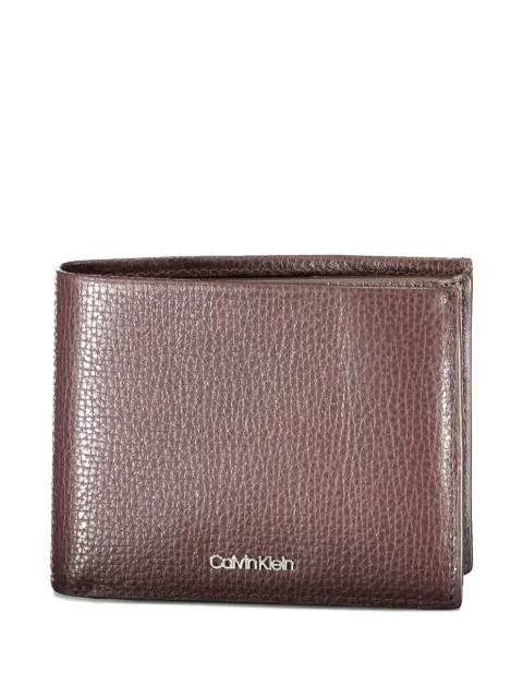 Calvin Klein textured bifold wallet