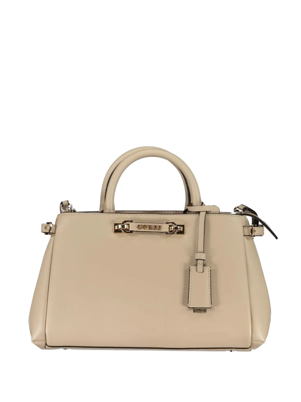 GUESS USA logo-plaque tote bag - Toni neutri