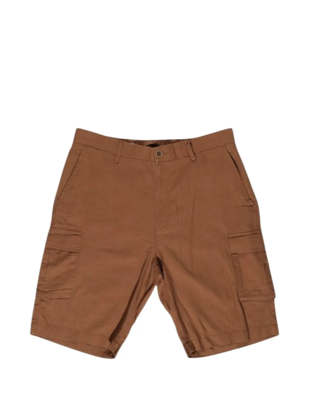 Hamaki-Ho belt-loops cargo shorts - Marrone